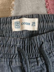 Blue Casual Pants