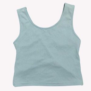 Ribbed Knit Tank Top xs