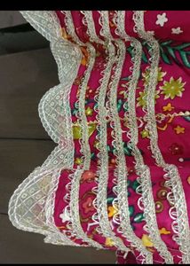 Vibrant Floral Print Anarkali Kurta