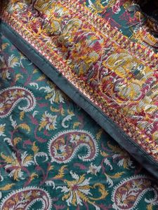 Pure Silk Banarasi Katan Saree &amp; unstitched blouse