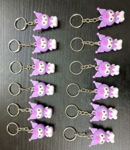 Set of 12 Kuromi Character Keychains