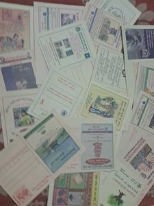 18 Collectible, unused MEGHDOOT postcards