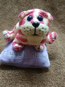 Cute Happy Birthday Pink Panther Soft Toy