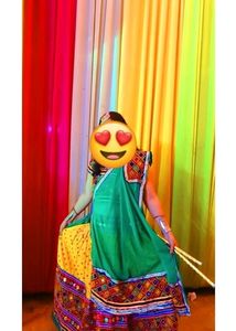Navratri Garba Dress Avlble Same 4 Set...