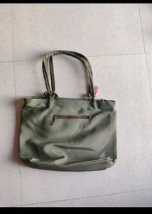 Quilted Handbag with Pouch