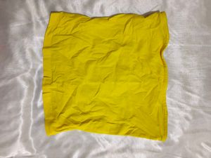 Bright Yellow tube top