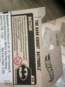 Hot Wheels Batman Tumbler