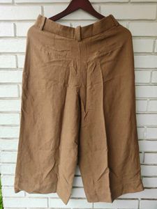 Stylish Brown Culottes - Women's Pants