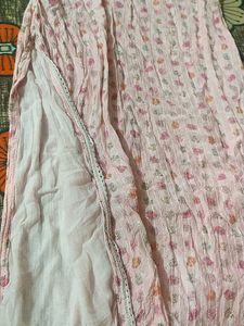 Beautiful Pink Floral Kurta