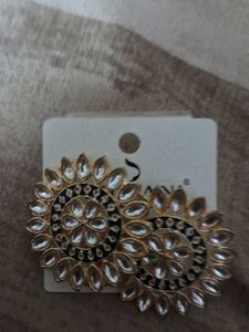 Elegant Kundan Stud Earrings