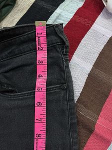 Classic Grey Denim Jeans