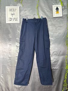 Men's Blue Cargo Pants