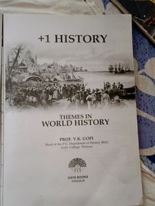 Plus One Humanities History Text Book Kerala Board