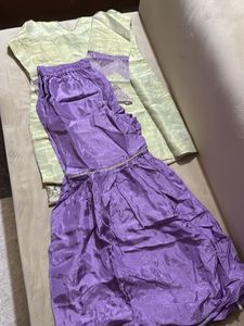 Sharara Suit Purple