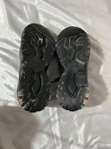 Chunky Black Sneakers