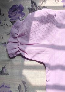 Crop Button Up Top