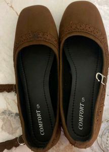 Chic Brown Ballerina Flats