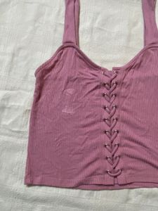 Forever 21 Womens Knit Crop Top