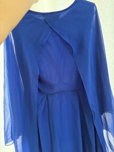 Elegant Royal Blue Maxi Dress