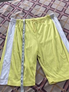 Lime Green Athletic Shorts