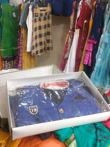 Boys Royal Blue Party Wear blazer Set | Styl