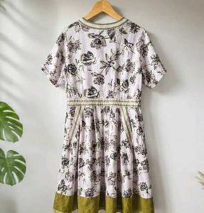Floral Print Midi Dress