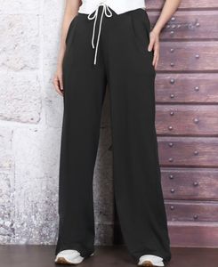 Stylish Black Wide-Leg Pants