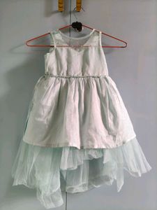Stunning Blue Tiered Tulle Party Dress