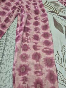 Pink Printed Palazzos