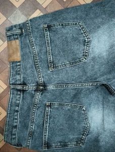 Wide Leg Denim Jeans