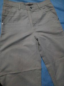 Men's Beige Striped jeans