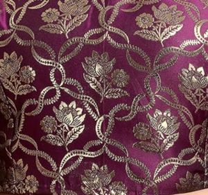 Oomph! Unused blouse brocade