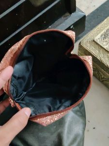 Shimmer Cosmetic Pouch