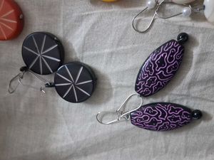 7 pairs Assorted Funky Earrings college party wear