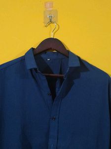 Men's Blue Casual Shirt