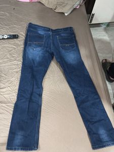 Men's Blue Wash Denim Jeans