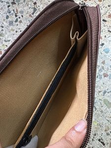 Elegant Brown Clutch Bag