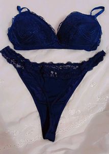 Lace Bralette and Panty Set