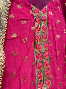 Beautiful Pink Kurta Set with Dupatta