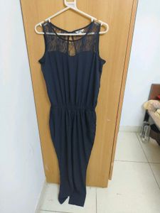 Black Net Jumpsuit