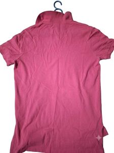 Men's Pink Polo T-Shirt