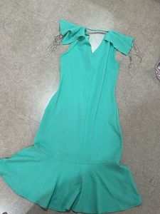 Sea Green Midi Dress
