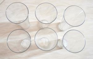 Unbreakable Food Grade Plastic Stylish Transparent
