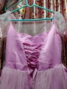 Elegant Baby Pink Gown