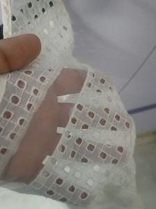 White Eyelet Tank Top