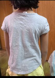 T Shirt With Sequence Work