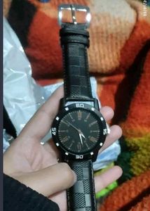 Brand New**** Black ⌚ Watch For Real Men's/Kids