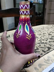 Glass Bottle Painting