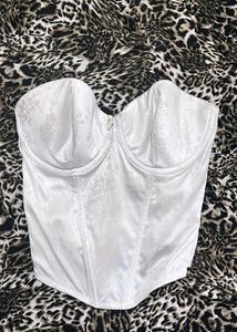 Floral White Dreamy Corset