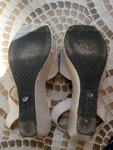 Creamy Platform Sandals